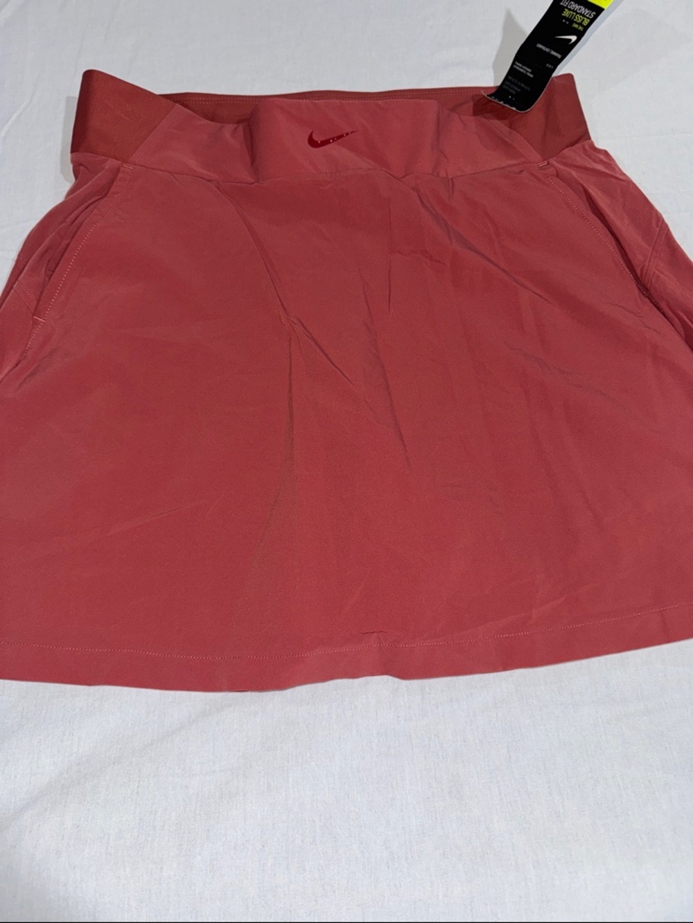 Nike Coral Pink Athletic Skort with Built-In Shorts